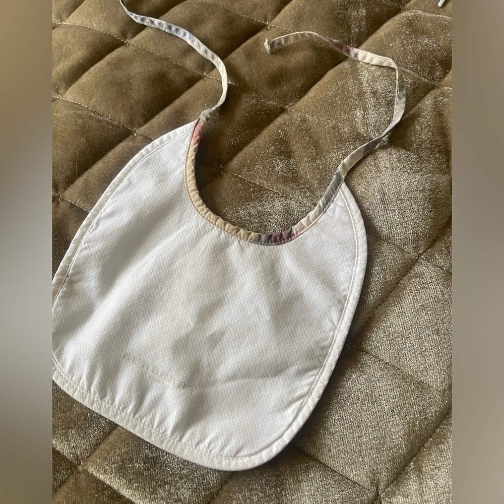 Burberry baby bib